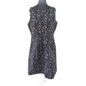 LAVIA 18 Women's Sleeveless Fit & Flare Dress Abstract Print Knee Length Size 12